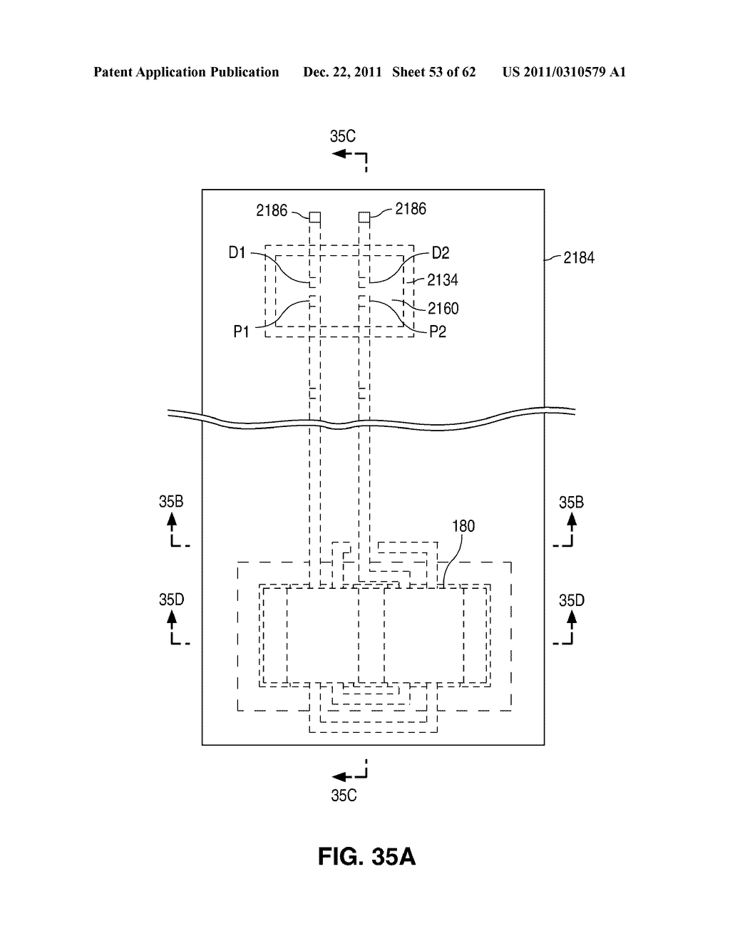 Inductive Structure and Method of Forming the Inductive Structure with an     Attached Core Structure - diagram, schematic, and image 54