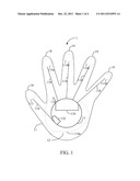 LIGHT EMITTING GLOVE diagram and image