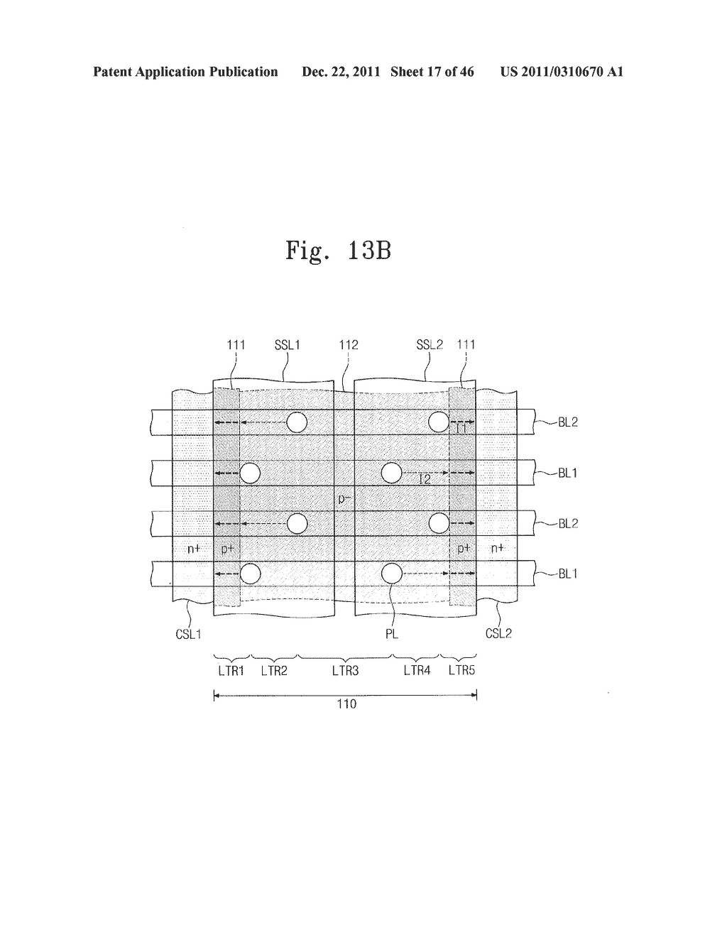 VERTICALLY-INTEGRATED NONVOLATILE MEMORY DEVICES HAVING     LATERALLY-INTEGRATED GROUND SELECT TRANSISTORS - diagram, schematic, and image 18