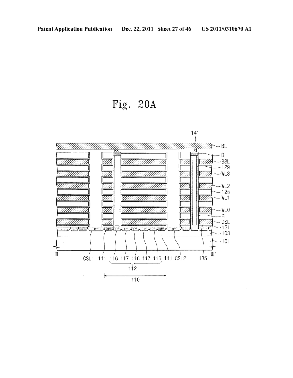 VERTICALLY-INTEGRATED NONVOLATILE MEMORY DEVICES HAVING     LATERALLY-INTEGRATED GROUND SELECT TRANSISTORS - diagram, schematic, and image 28