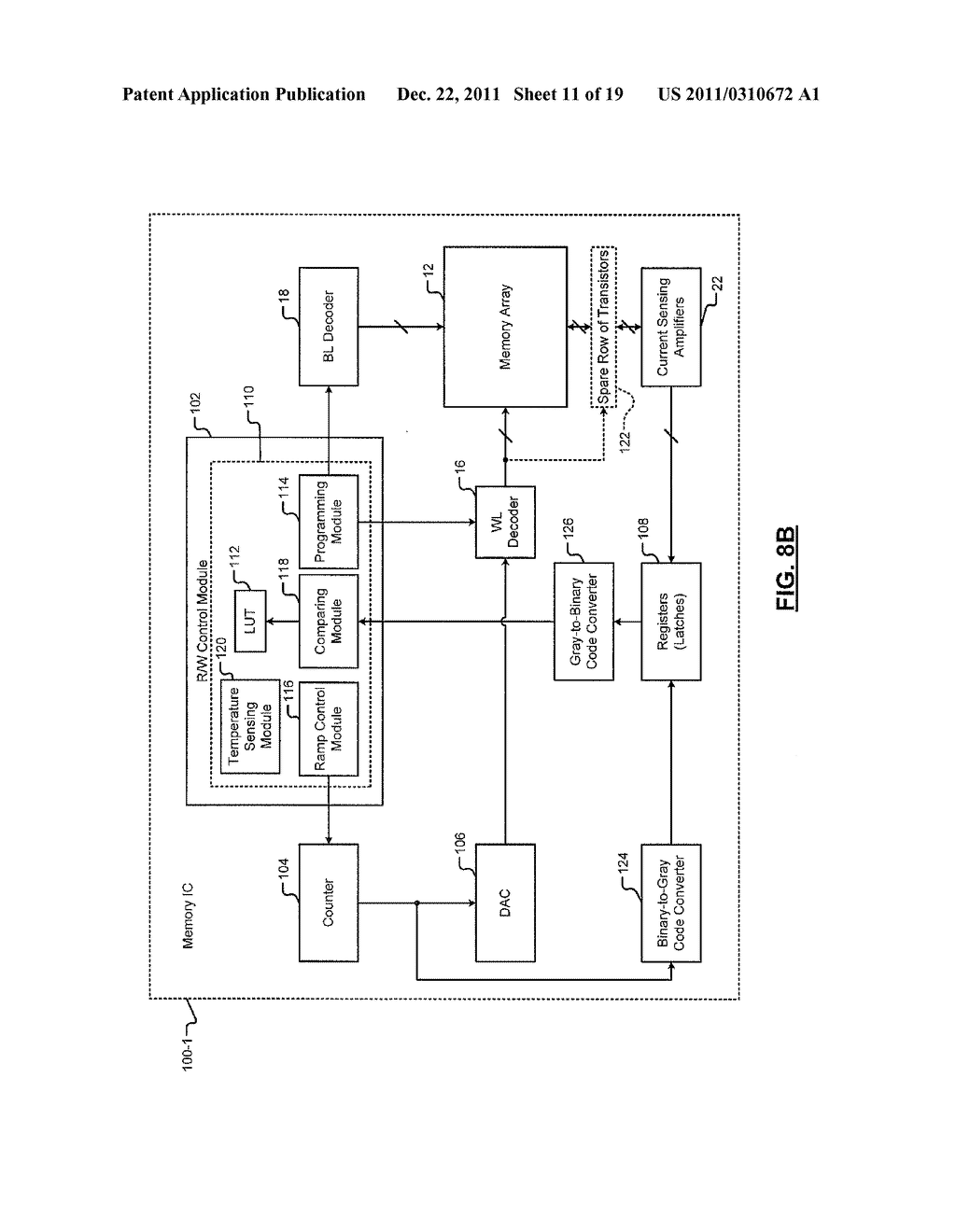 Threshold Voltage Digitizer for Array of Programmable Threshold     Transistors - diagram, schematic, and image 12