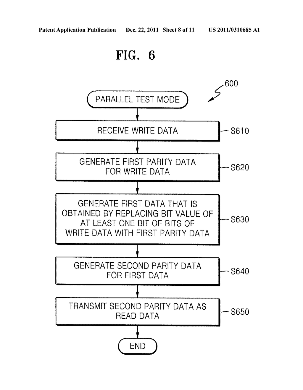 MEMORY MODULE INCLUDING PARALLEL TEST APPARATUS - diagram, schematic, and image 09