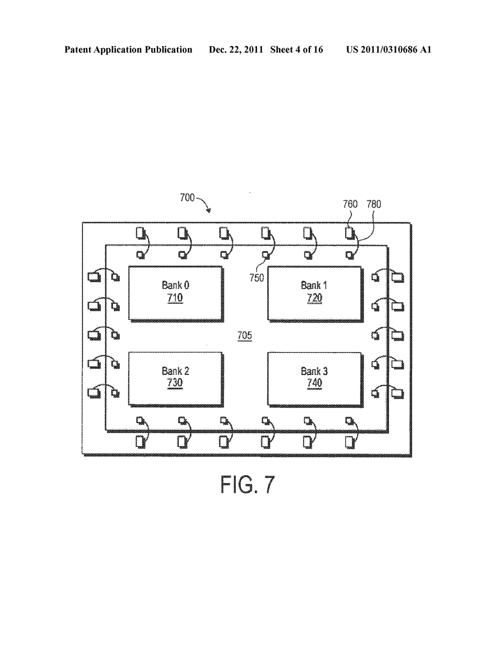 Method and Circuit for Configuring Memory Core Integrated Circuit Dies     with Memory Interface Integrated Circuit Dies - diagram, schematic, and image 05