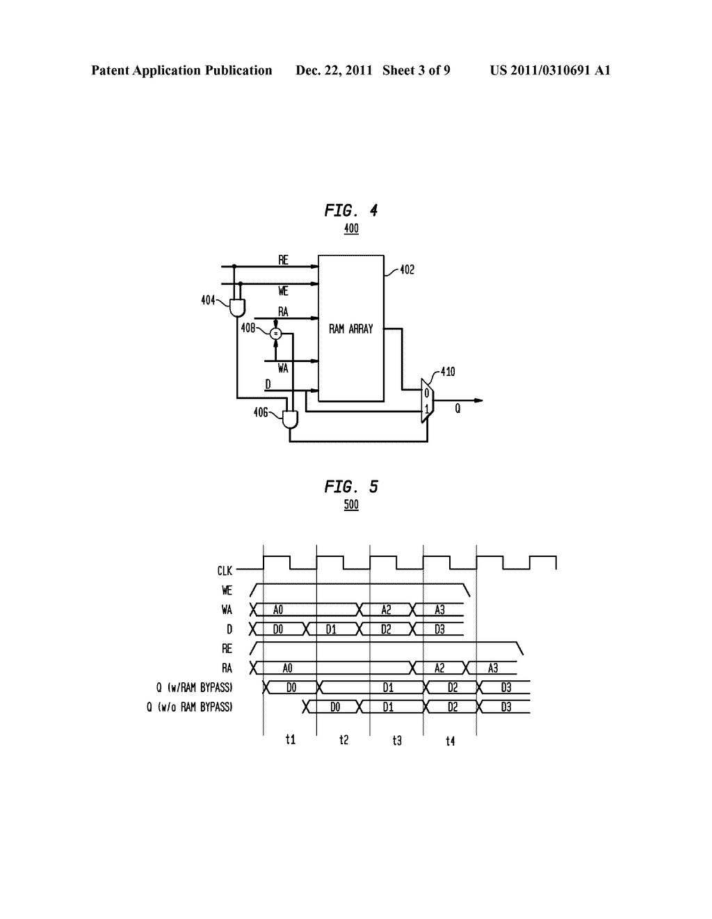 Multi-Port Memory Using Single-Port Memory Cells - diagram, schematic, and image 04