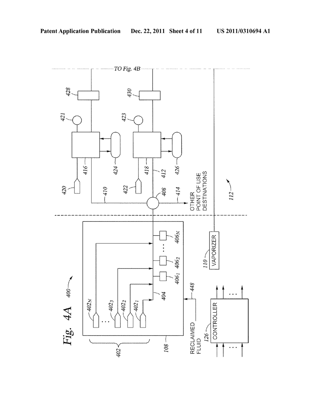 SYSTEMS AND METHODS FOR MANAGING FLUIDS IN A PROCESSING ENVIRONMENT USING     A LIQUID RING PUMP AND RECLAMATION SYSTEM - diagram, schematic, and image 05