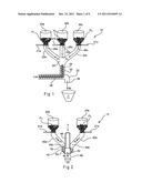 Apparatus and method for particulate confection addition to soft-serve ice     cream diagram and image