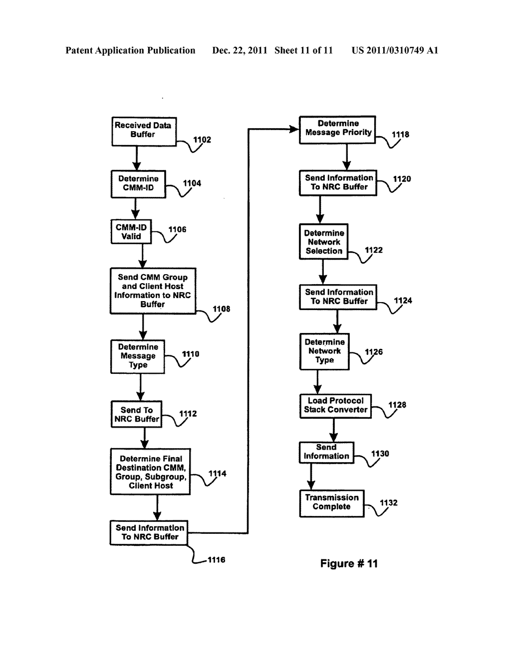 SYSTEM AND METHOD FOR RELIABLE COMMUNICATIONS OVER MULTIPLE PACKET RF     NETWORKS - diagram, schematic, and image 12