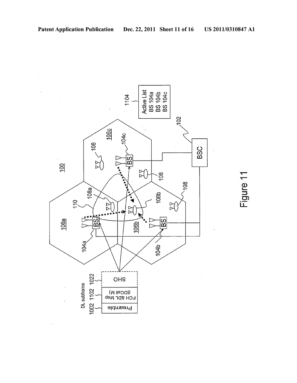 SOFT HANDOFF IN OFDMA SYSTEM - diagram, schematic, and image 12