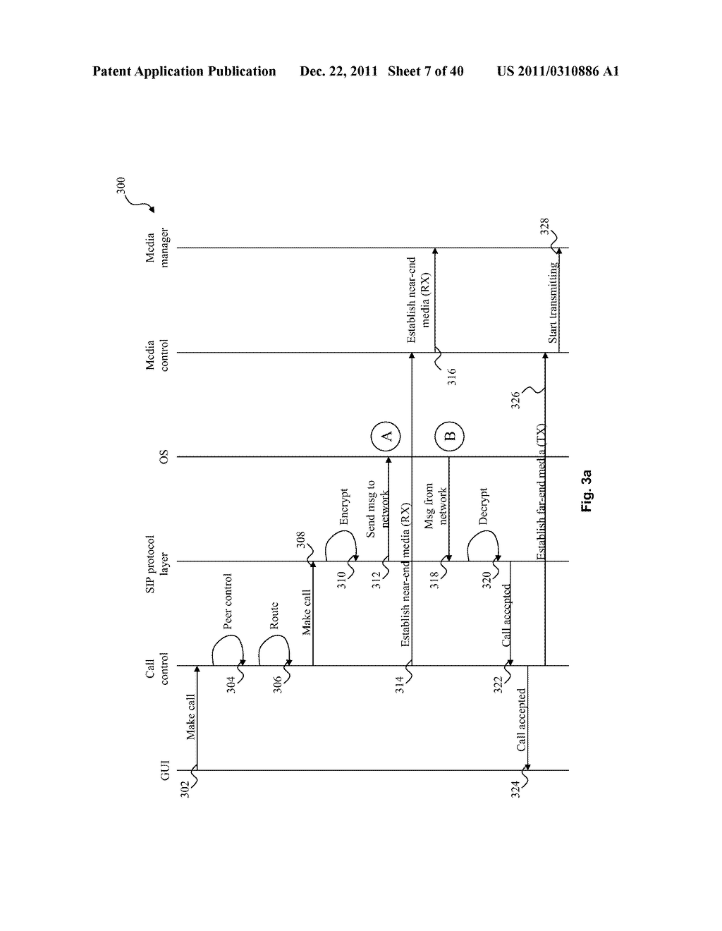 SYSTEM AND METHOD FOR TRANSFERRING A CALL BETWEEN ENDPOINTS IN A HYBRID     PEER-TO-PEER NETWORK - diagram, schematic, and image 08