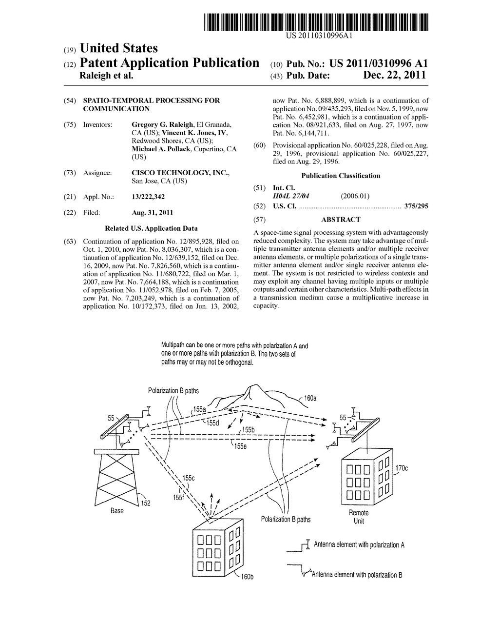 Spatio-Temporal Processing for Communication - diagram, schematic, and image 01