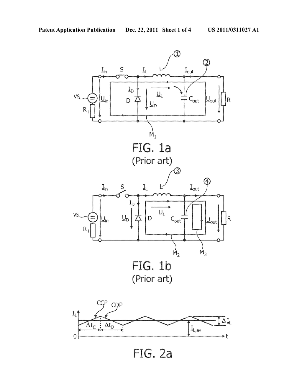 OUTPUT CURRENT SENSING METHOD IN DISCONTINUOUS DC-TO-DC VOLTAGE CONVERTER - diagram, schematic, and image 02