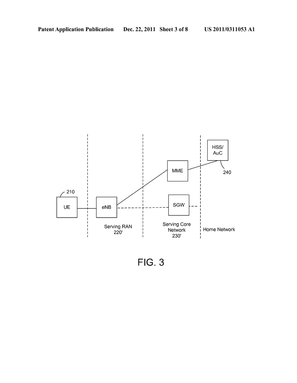 Apparatus and method for transitioning enhanced security context from a     UTRAN/GERAN-based serving network to an E-UTRAN-based serving network - diagram, schematic, and image 04