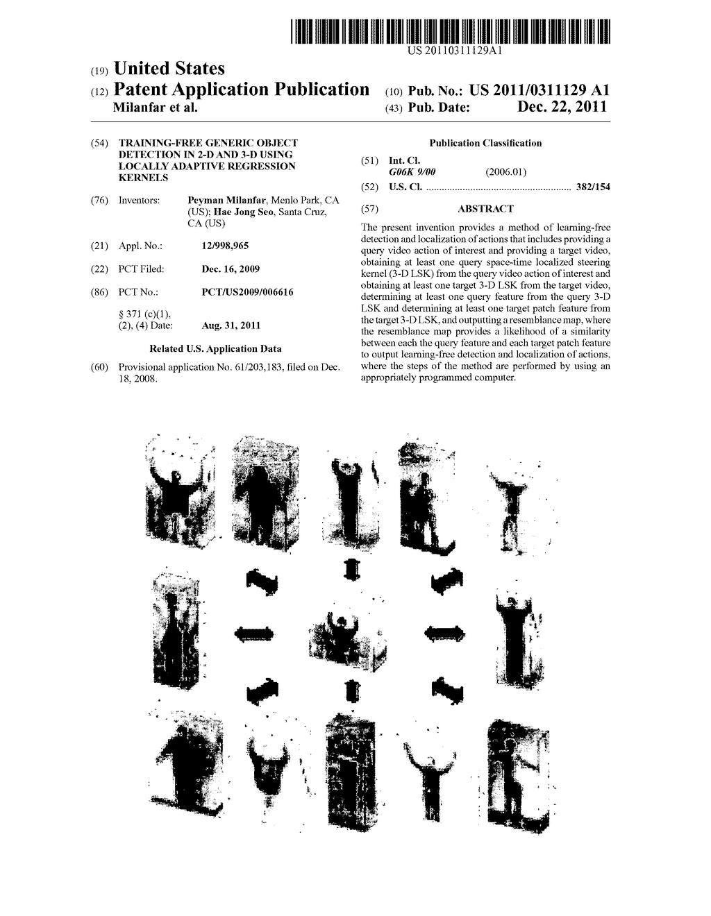 TRAINING-FREE GENERIC OBJECT DETECTION IN 2-D AND 3-D USING LOCALLY     ADAPTIVE REGRESSION KERNELS - diagram, schematic, and image 01