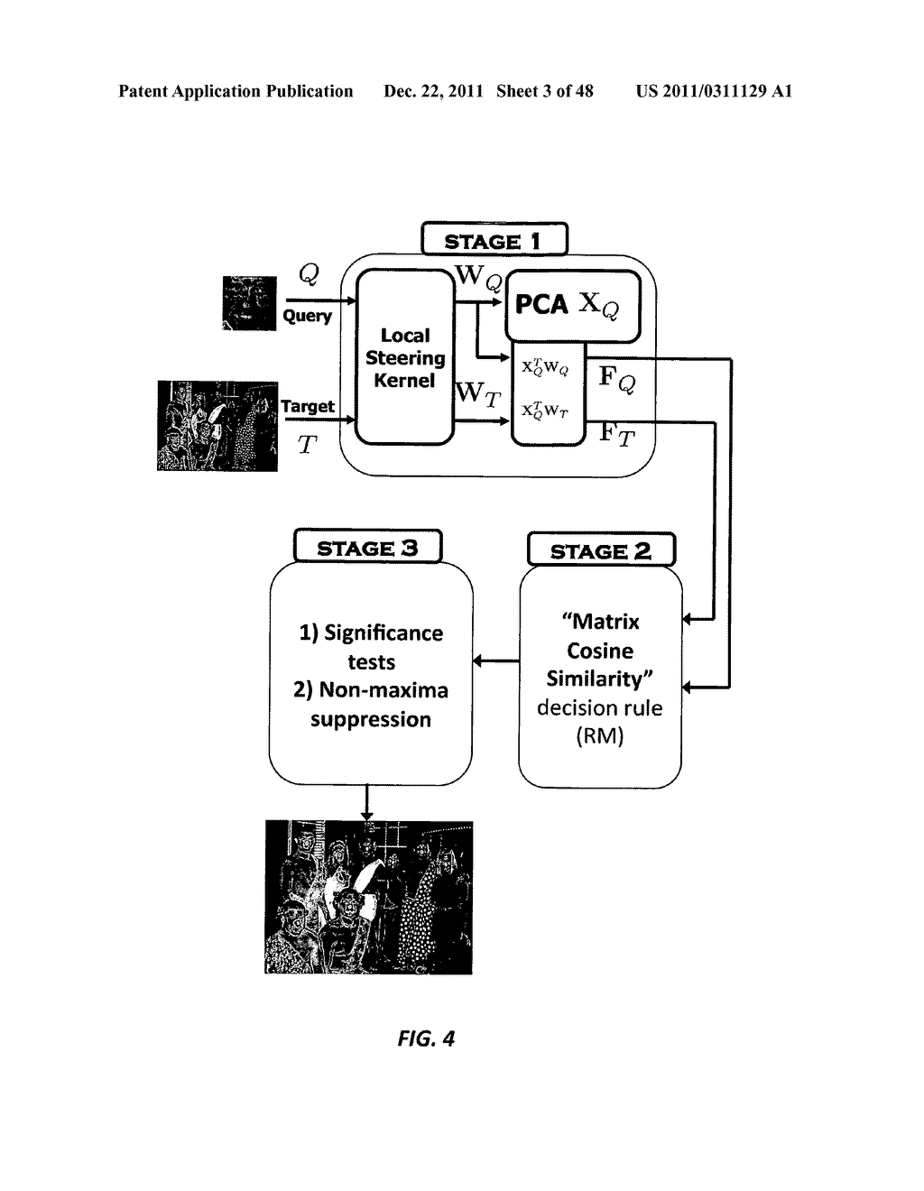 TRAINING-FREE GENERIC OBJECT DETECTION IN 2-D AND 3-D USING LOCALLY     ADAPTIVE REGRESSION KERNELS - diagram, schematic, and image 04