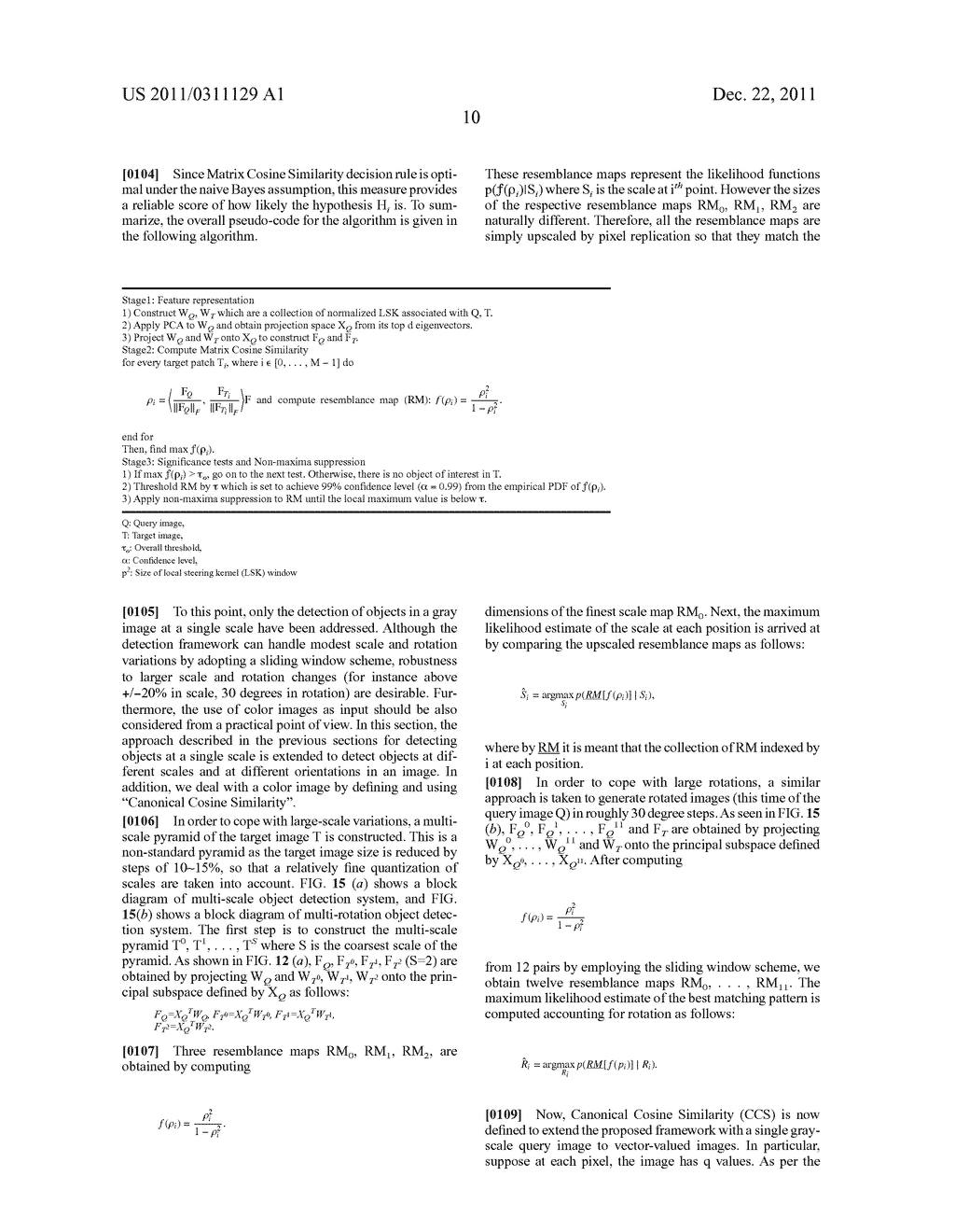 TRAINING-FREE GENERIC OBJECT DETECTION IN 2-D AND 3-D USING LOCALLY     ADAPTIVE REGRESSION KERNELS - diagram, schematic, and image 59