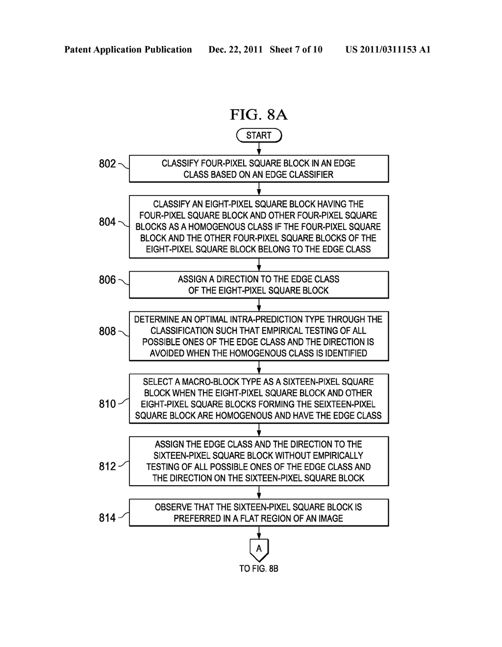 REDUCED CALCULATIONS IN DETERMINING INTRA-PREDICTION TYPE METHOD AND     SYSTEM - diagram, schematic, and image 08