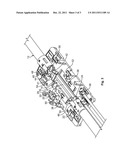 INSERT FOR AN OPTICAL FIBER ASSEMBLY AND OPTICAL FIBER ASSEMBLY USING SUCH     AN INSERT diagram and image