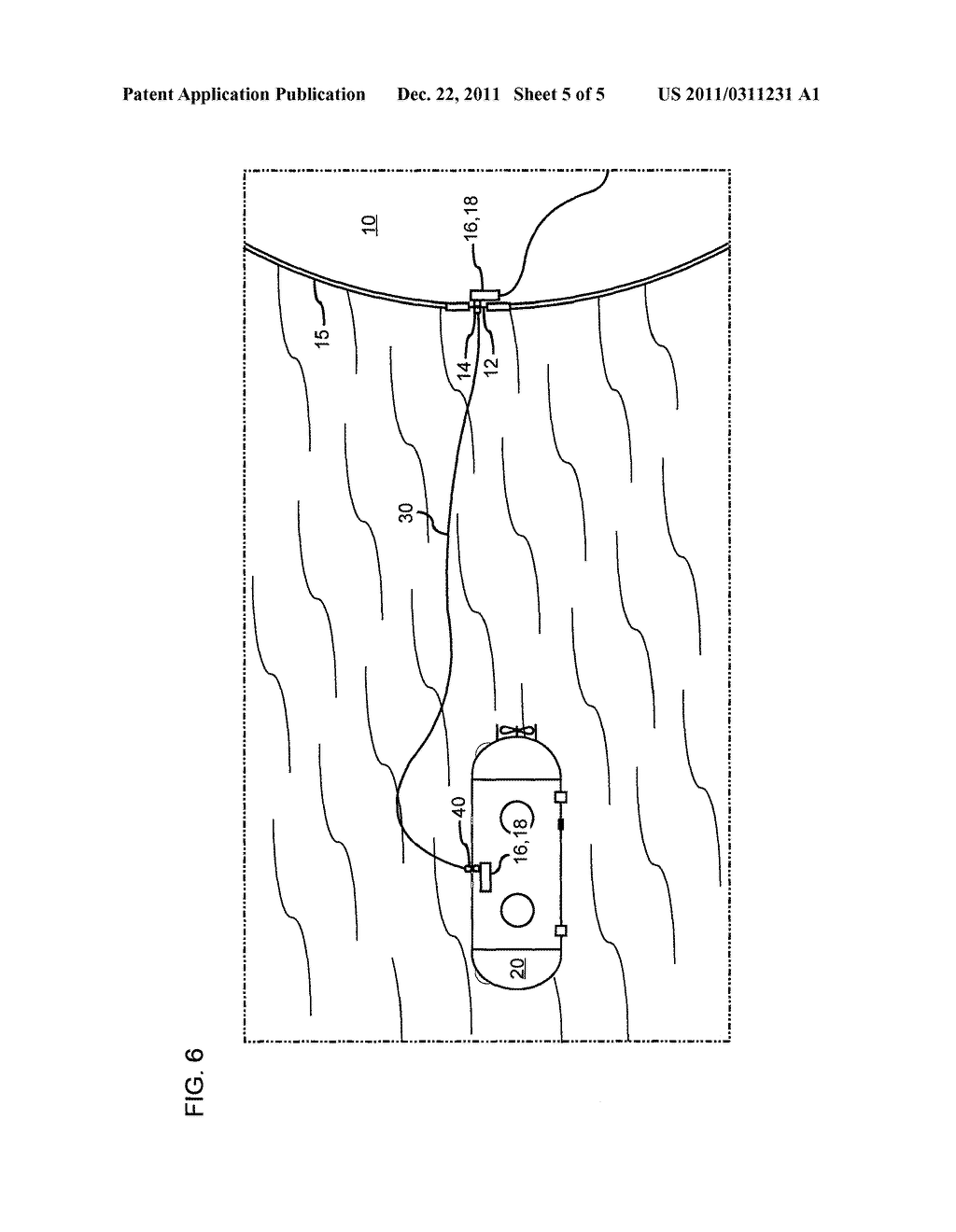 SUBMERSIBLE VESSEL DATA COMMUNICATIONS SYSTEM - diagram, schematic, and image 06