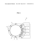 DEVELOPING-TRANSFERRING MODULE AND IMAGE FORMING APPARATUS HAVING THE SAME diagram and image