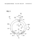 RING BINDER MECHANISM HAVING RETAINING SYSTEM ON RING MEMBERS diagram and image