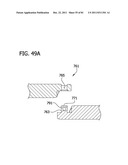 RING BINDER MECHANISM HAVING RETAINING SYSTEM ON RING MEMBERS diagram and image