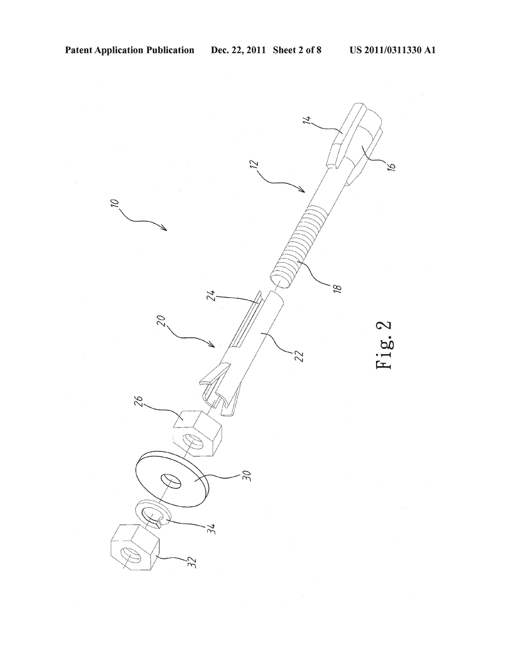 EXPANSION BOLT AND FRAME USING THE SAME - diagram, schematic, and image 03