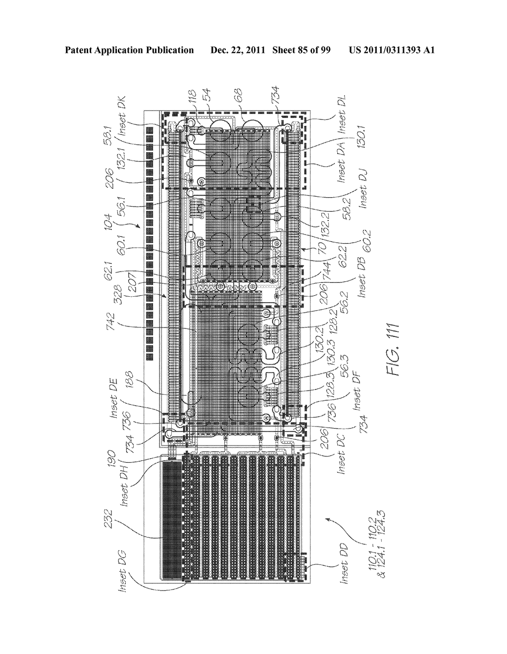 MICROFLUIDIC DEVICE WITH THERMAL BEND ACTUATED PRESSURE PULSE VALVE - diagram, schematic, and image 86