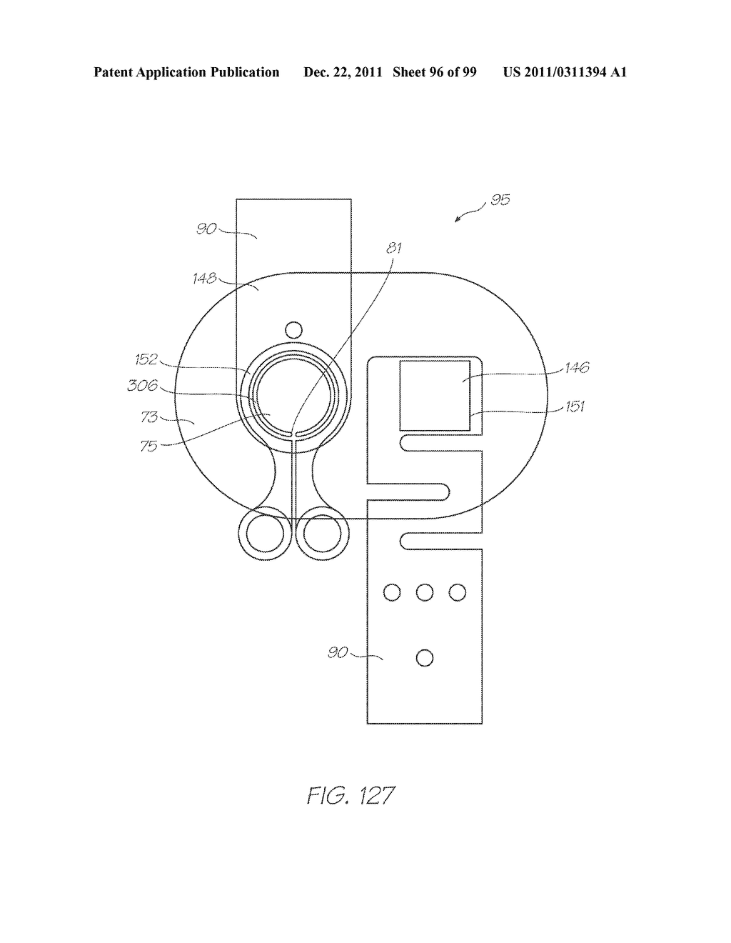 MICROFLUIDIC DEVICE WITH THERMAL BEND ACTUATED SURFACE TENSION VALVE - diagram, schematic, and image 97