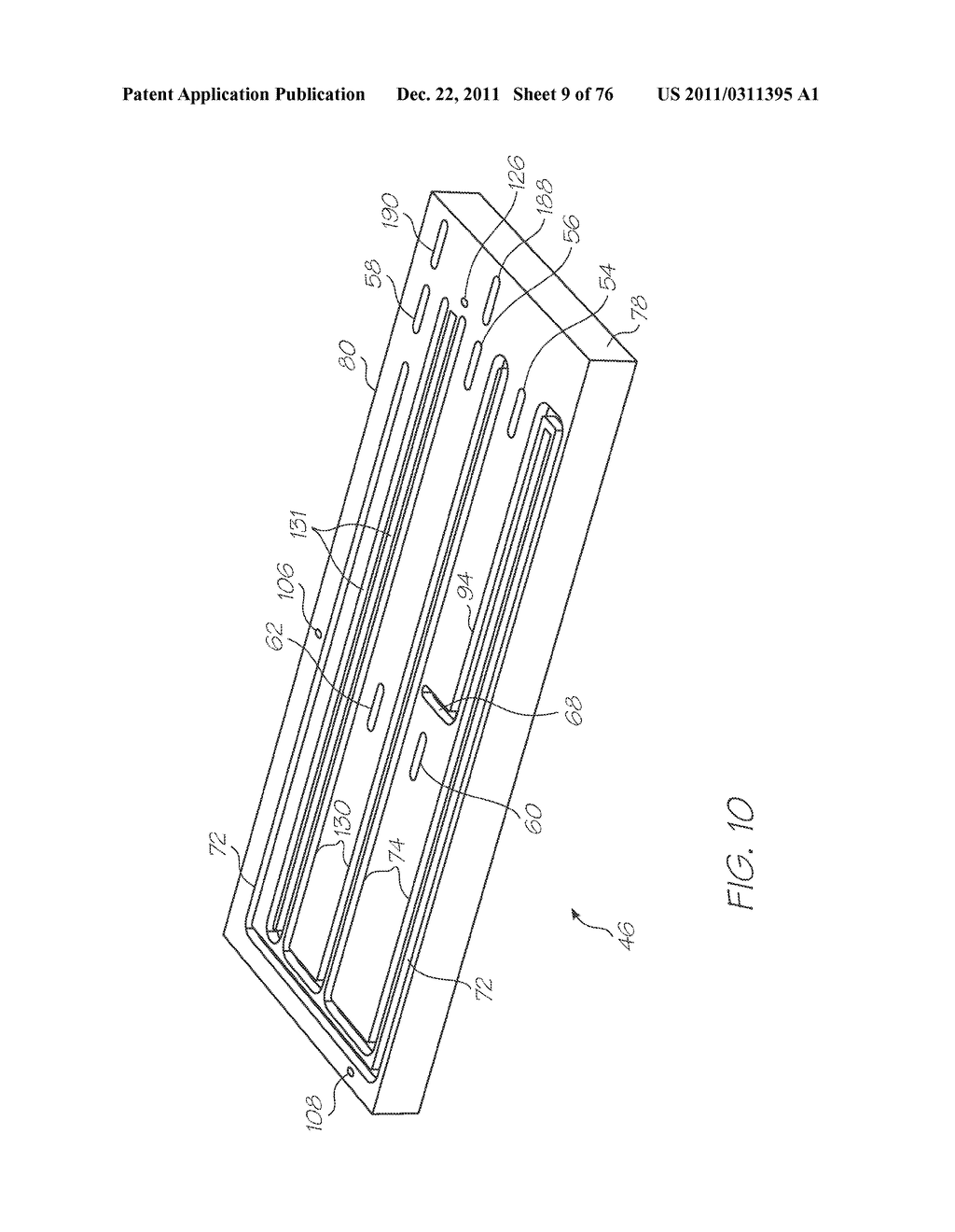 MICROFLUIDIC DEVICE WITH ACTIVE VALVE AT REAGENT RESERVOIR OUTLET - diagram, schematic, and image 10