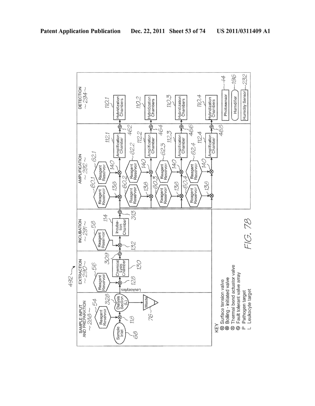 REAGENT DISPENSING APPARATUS WITH AUTOMATIC COLLECTION AND STORAGE OF     REAGENT DATA - diagram, schematic, and image 54