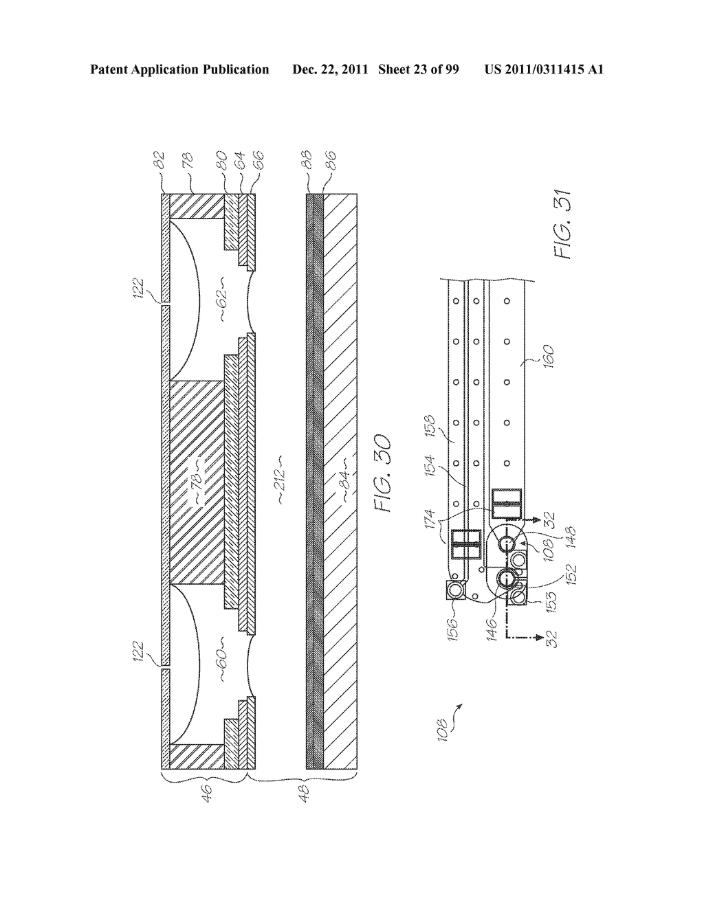 FAULT-TOLERANT MULTIPLE VALVE ASSEMBLY WITH THERMAL BEND-ACTUATOR SURFACE     TENSION VALVE - diagram, schematic, and image 24