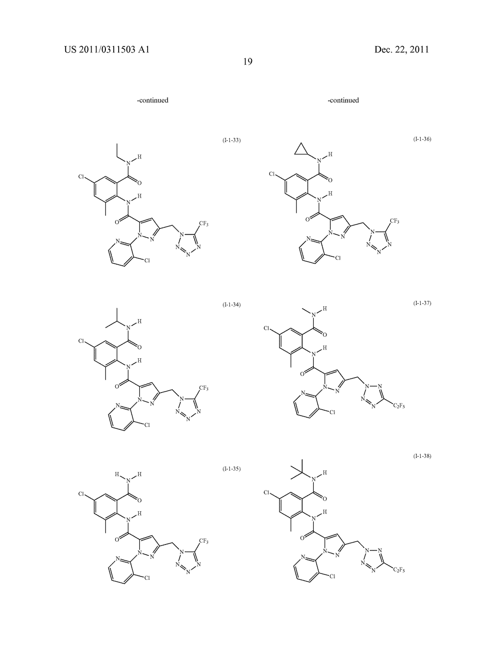 Active ingredient combinations having insecticidal and acaricidal     properties - diagram, schematic, and image 20