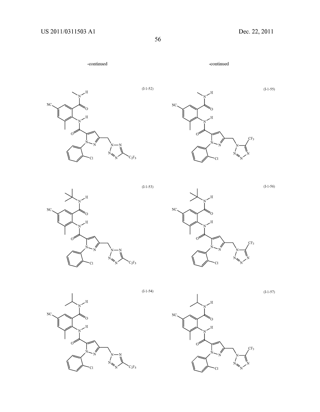 Active ingredient combinations having insecticidal and acaricidal     properties - diagram, schematic, and image 57