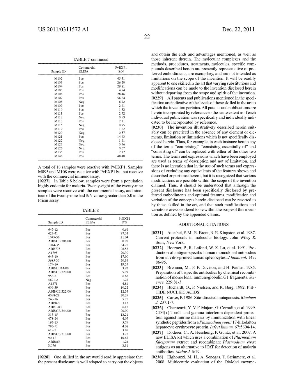 NUCLEOTIDE AND AMINO ACID SEQUENCES ENCODING AN EXPORTED PROTEIN 1 DERIVED     FROM PLASMODIUM VIVAX AND USES THEREOF - diagram, schematic, and image 25