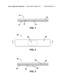 WATER DISSOLVABLE ADHERENT ARTICLE FOR TOPICAL APPLICATION diagram and image