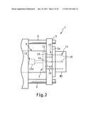 Ejector device of injection molding machine diagram and image