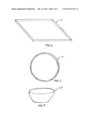 RIGID DURABLE NON-METALLIC RELEASE LAMINATE FOR OVEN COOKING AND OVEN     CONTAINING SAME diagram and image