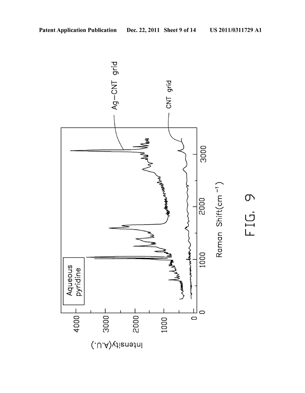 METHOD FOR MAKING SURFACE-ENHANCED RAMAN SCATTERING SUBSTRATE - diagram, schematic, and image 10