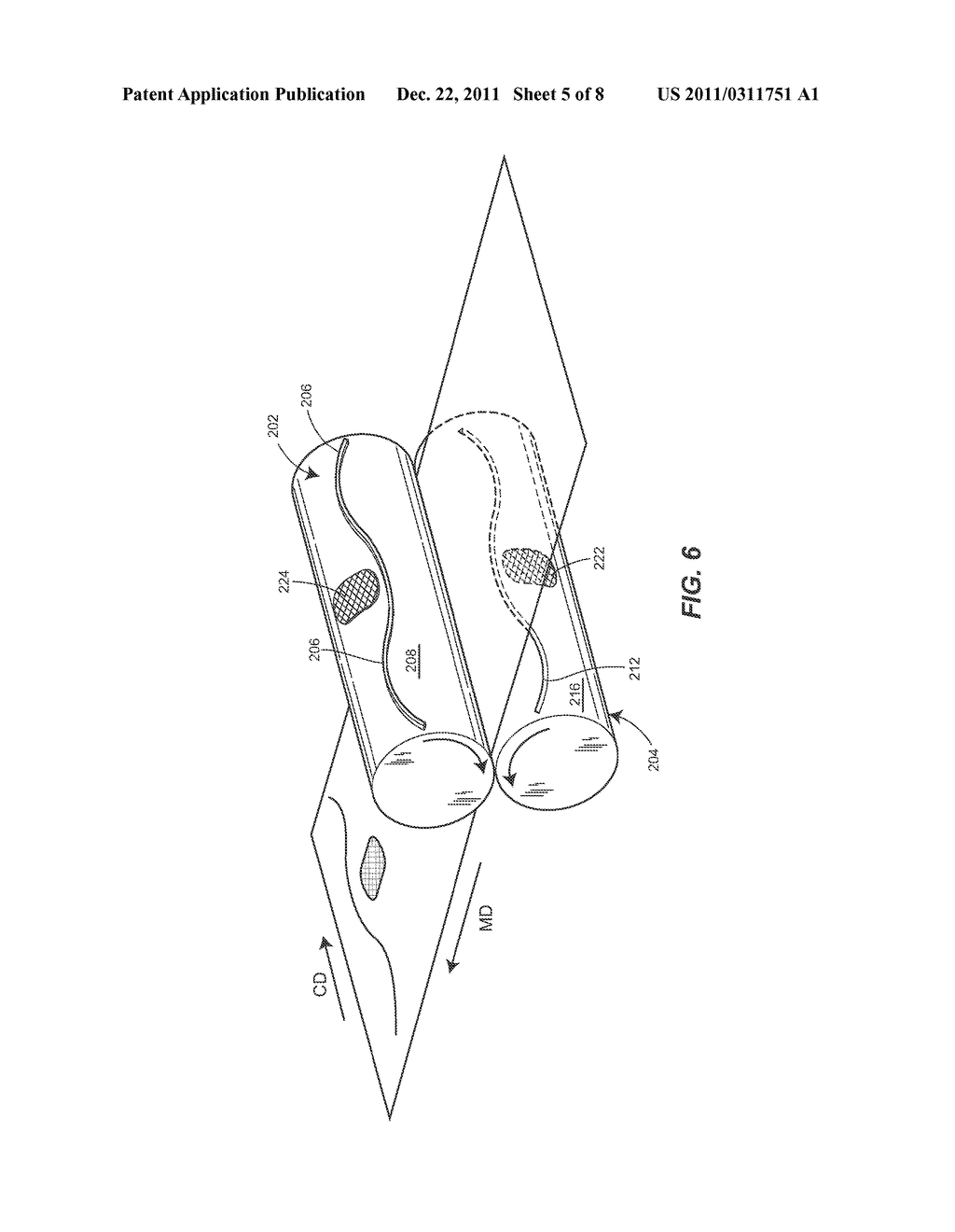 UNIQUELY PERFORATED WEB PRODUCT - diagram, schematic, and image 06