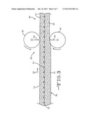 Electrochemical Cell Electrode With Sandwich Cathode And Method For Making     Same diagram and image