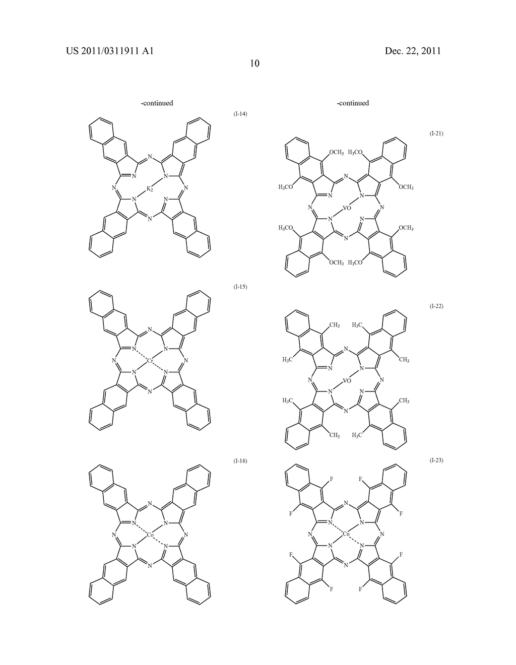 METHOD OF PROVING AUTHENTICITY, SIGNAL CONVERSION METHOD, POLYMER WELDING     METHOD, METHOD OF PRODUCING LITHOGRAPHIC PRINTING PLATE, INK FOR     PRINTING, TONER, AND HEAT RAY-SHIELDING MATERIAL, EACH USING     NAPHTHALOCYANINE COMPOUND, AND METHOD OF PRODUCING NAPHTHALOCYANINE     COMPOUND - diagram, schematic, and image 11