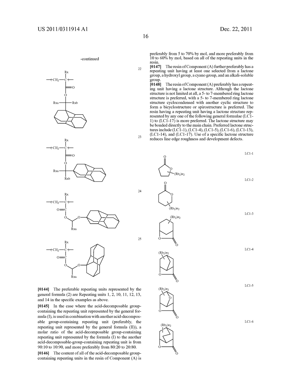 RESIST COMPOSITION FOR NEGATIVE-TONE DEVELOPMENT AND PATTERN FORMING     METHOD USING THE SAME - diagram, schematic, and image 25