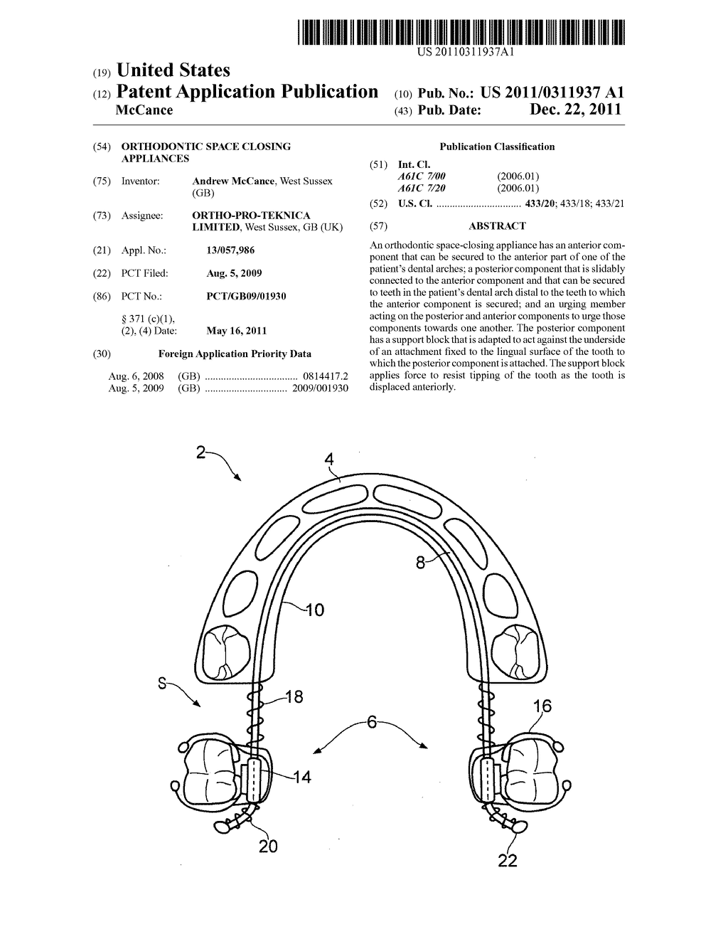 Orthodontic Space Closing Appliances - diagram, schematic, and image 01