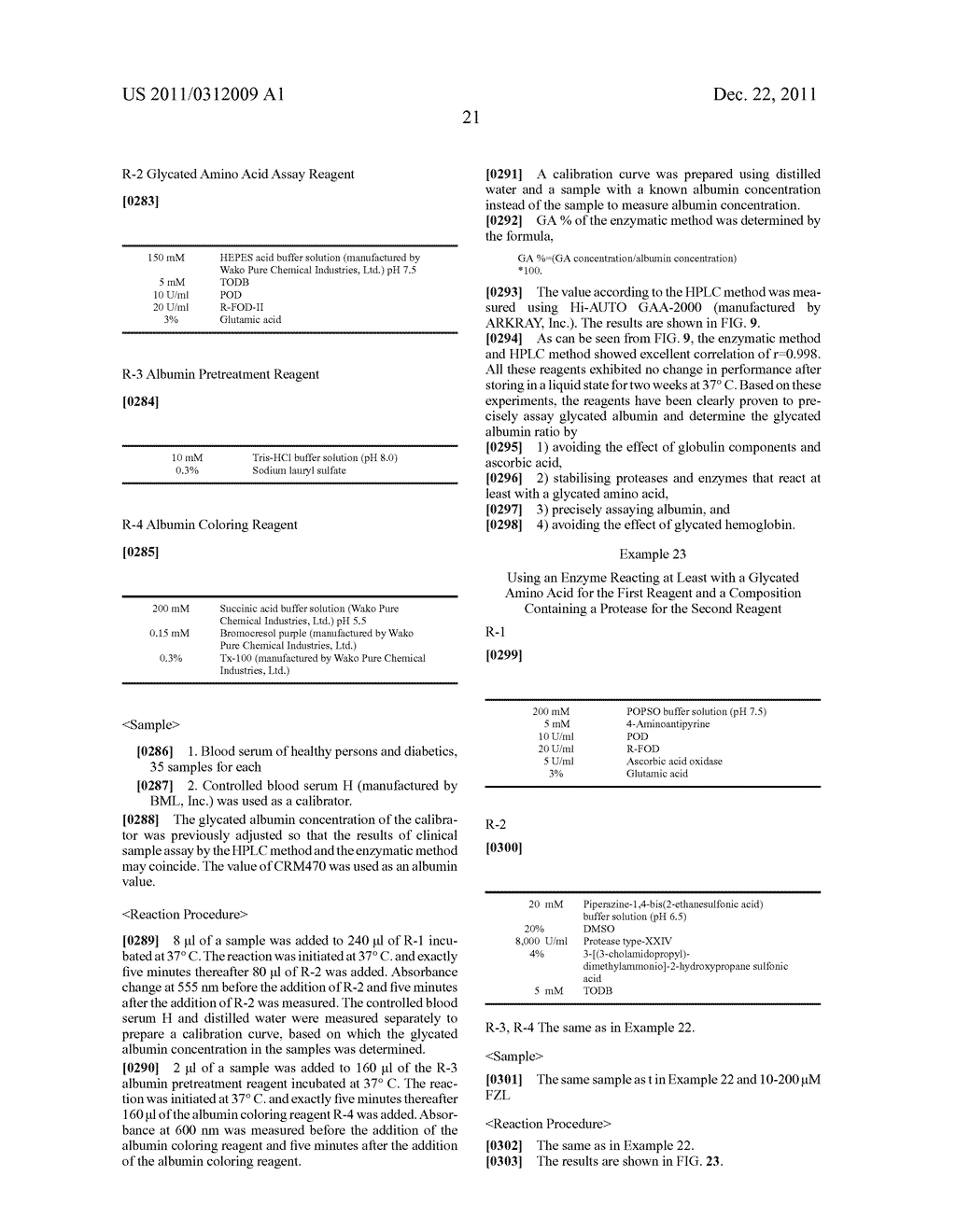 COMPOSITION FOR ASSAYING GLYCATED PROTEINS - diagram, schematic, and image 27