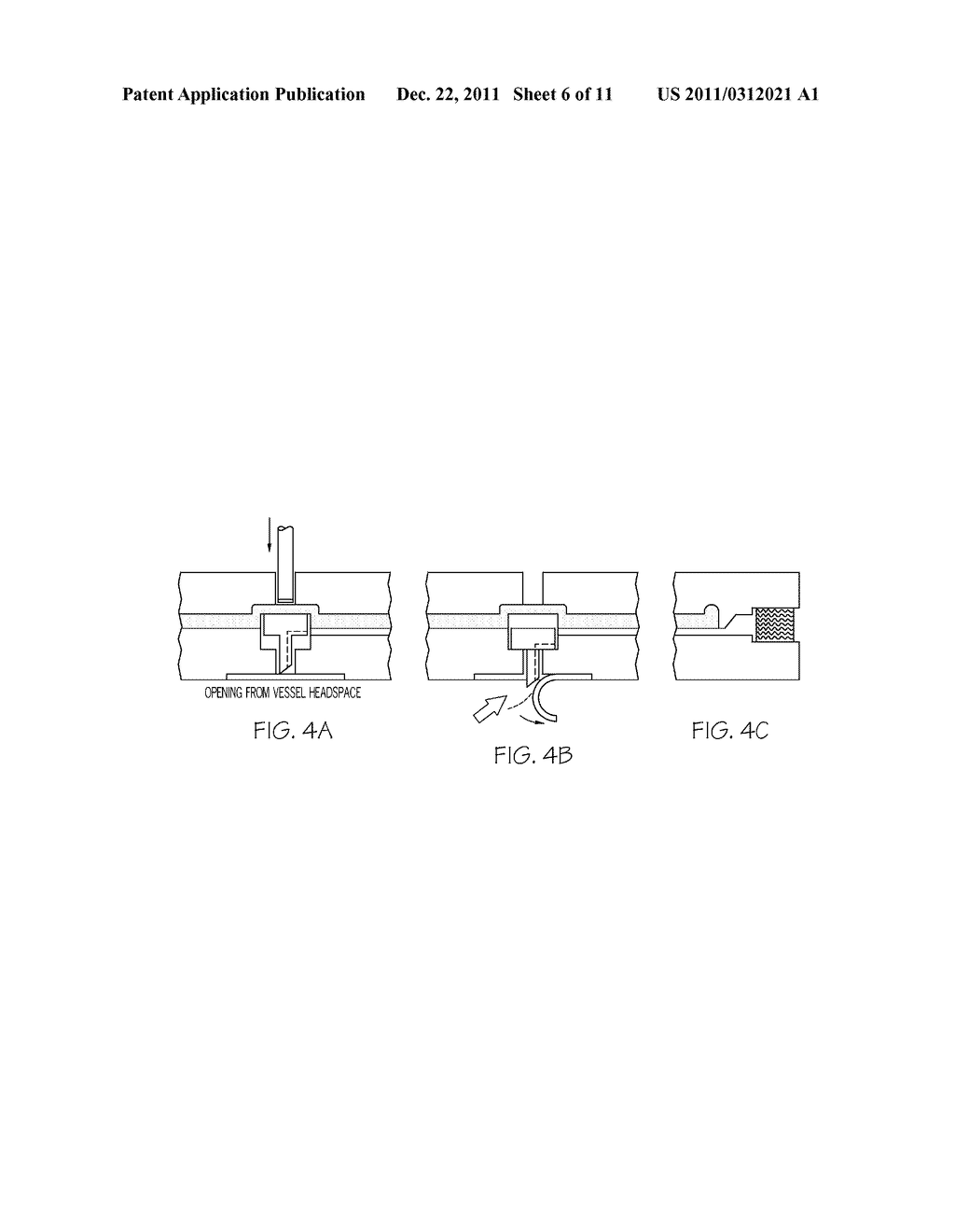 METHOD AND APPARATUS FOR THE NON-INVASIVE MONITORING OF GAS EXCHANGE BY     BIOLOGICAL MATERIAL - diagram, schematic, and image 07