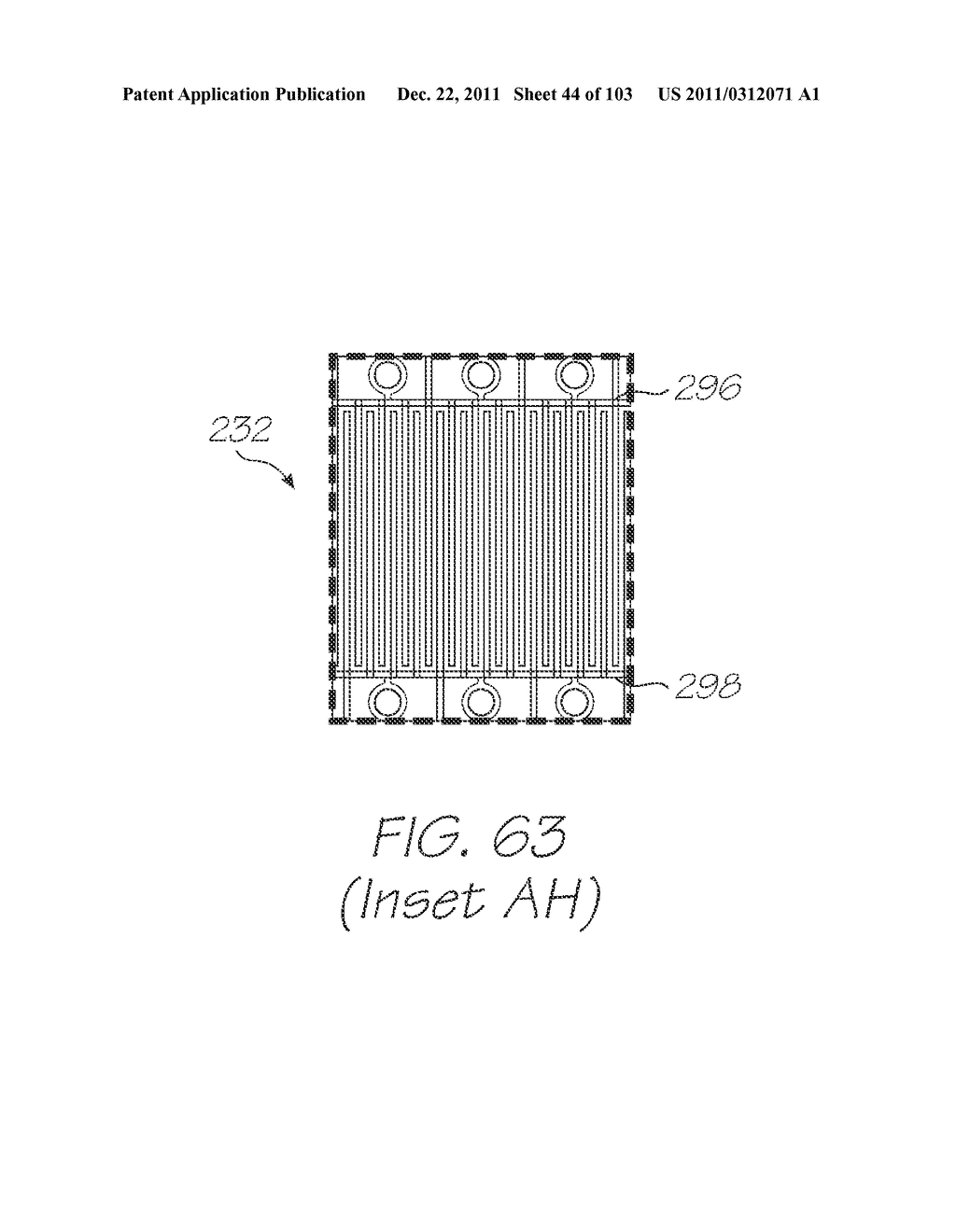 MICROFLUIDIC DEVICE WITH LARGE CHANNELS FOR CELL TRANSPORT AND SMALL     CHANNELS SUITABLE FOR BIOCHEMICAL PROCESSES - diagram, schematic, and image 45