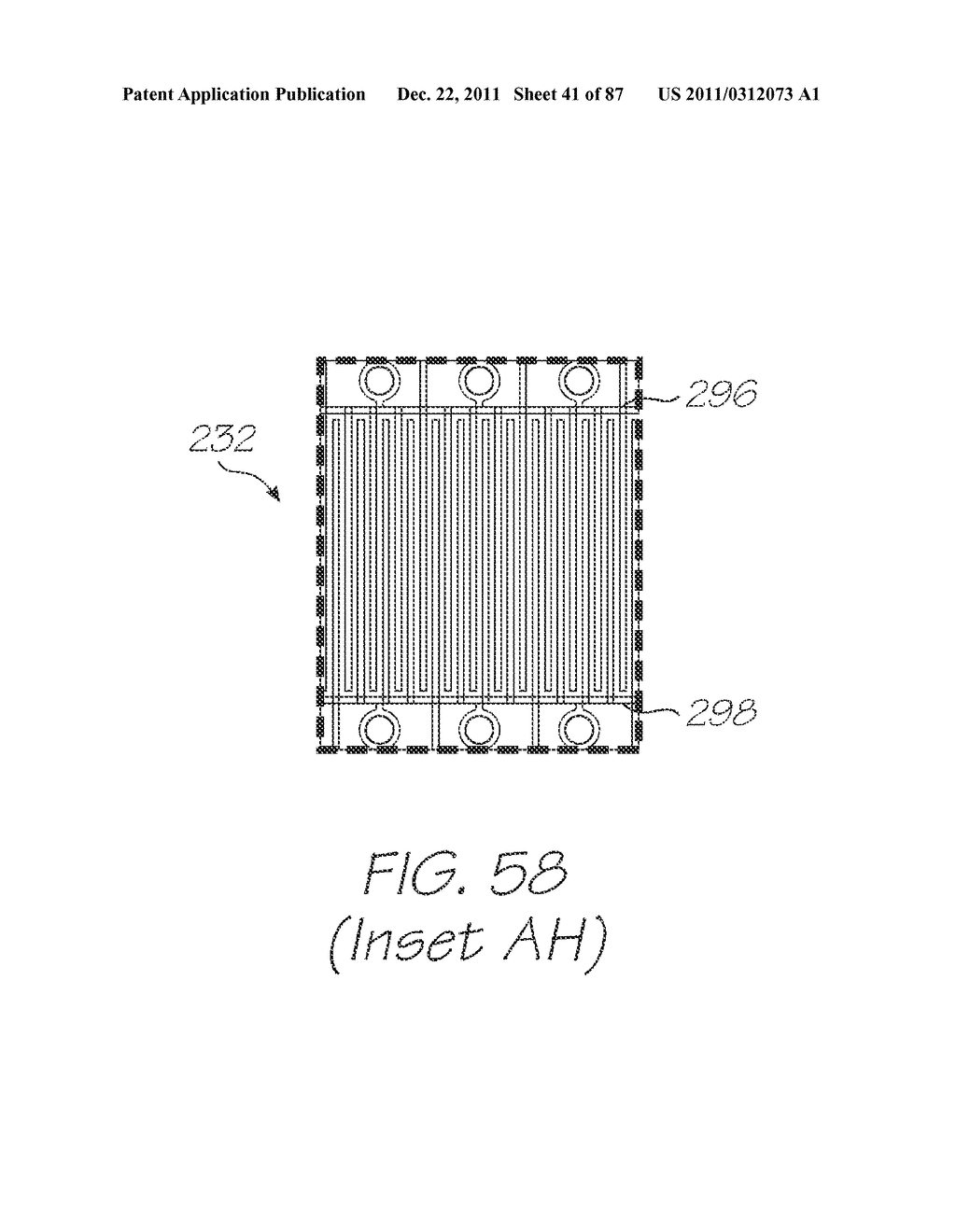 MICROFLUIDIC TEST MODULE INCORPORATING SURFACE MICRO-MACHINED CHIPS AND     INTERCONNECTING CAP - diagram, schematic, and image 42