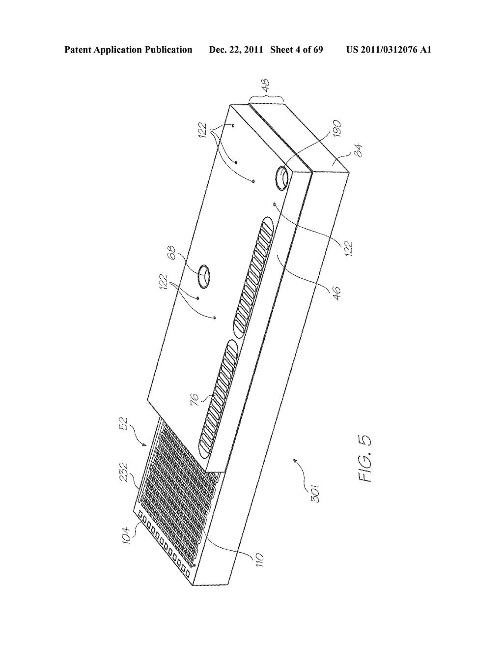 MICROFLUIDIC TEST MODULE WITH FLEXIBLE MEMBRANE FOR INTERNAL     MICROENVIRONMENT PRESSURE-RELIEF - diagram, schematic, and image 05