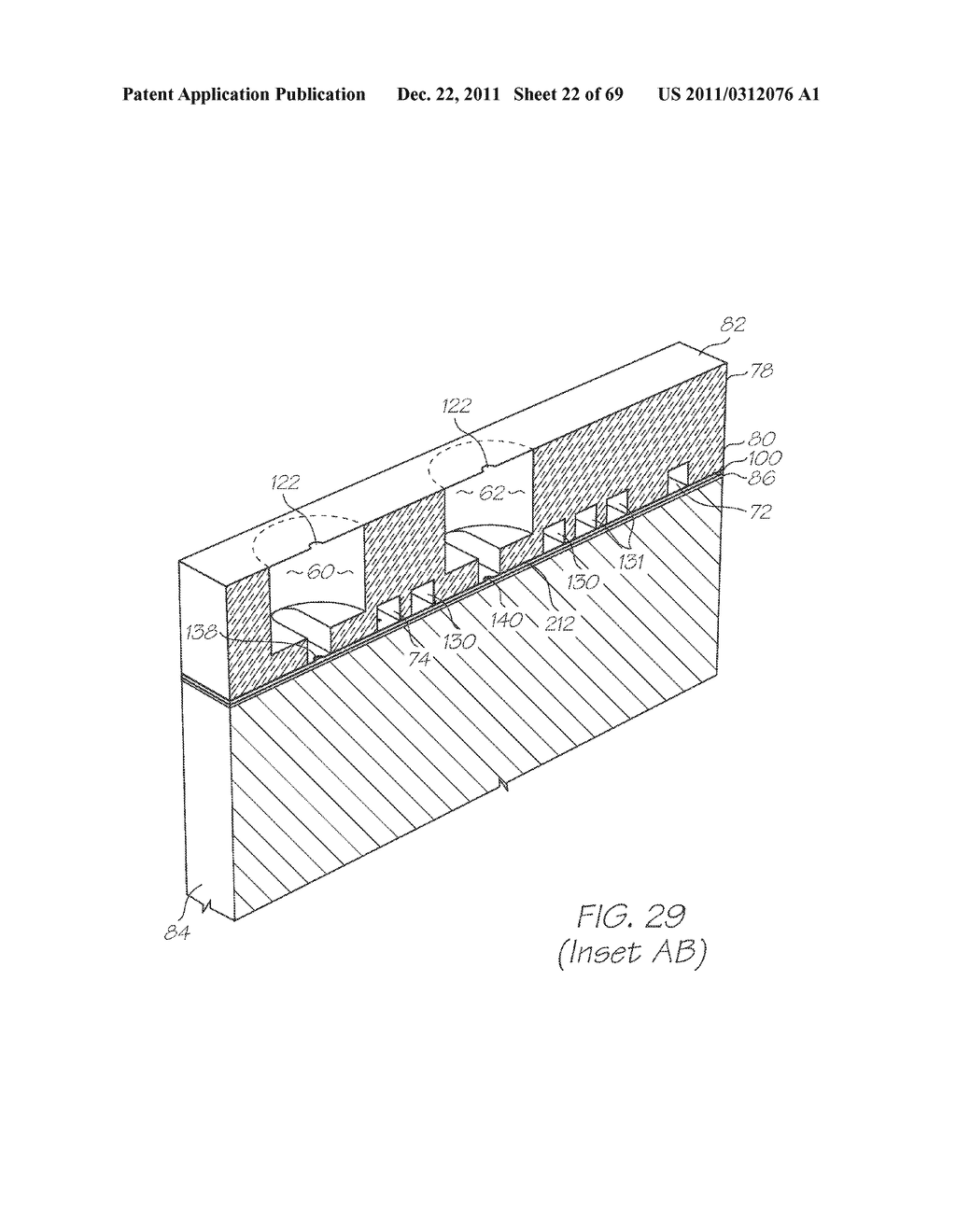 MICROFLUIDIC TEST MODULE WITH FLEXIBLE MEMBRANE FOR INTERNAL     MICROENVIRONMENT PRESSURE-RELIEF - diagram, schematic, and image 23