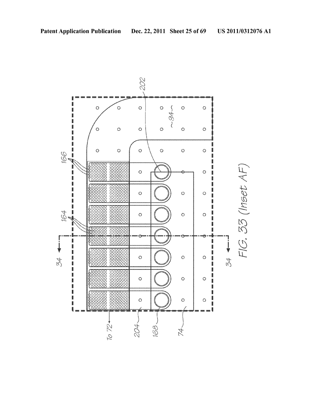 MICROFLUIDIC TEST MODULE WITH FLEXIBLE MEMBRANE FOR INTERNAL     MICROENVIRONMENT PRESSURE-RELIEF - diagram, schematic, and image 26